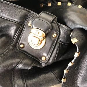 Marc Jacobs Handbag w/top handle and leather ties